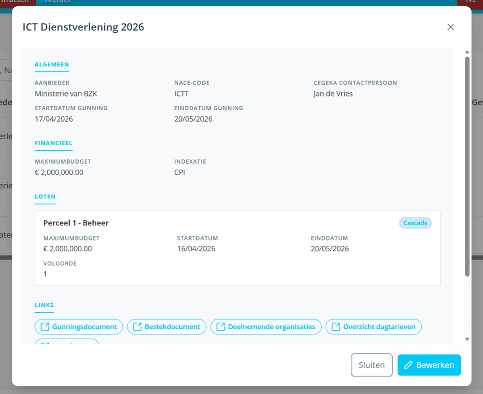 Raam Contracten screenshot 2
